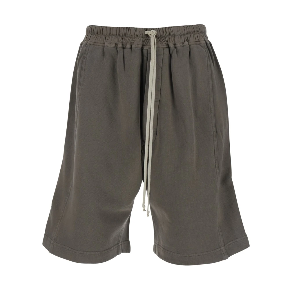 Rick Owens Uomo Grigio - Shorts In Felpa - Shorts - M