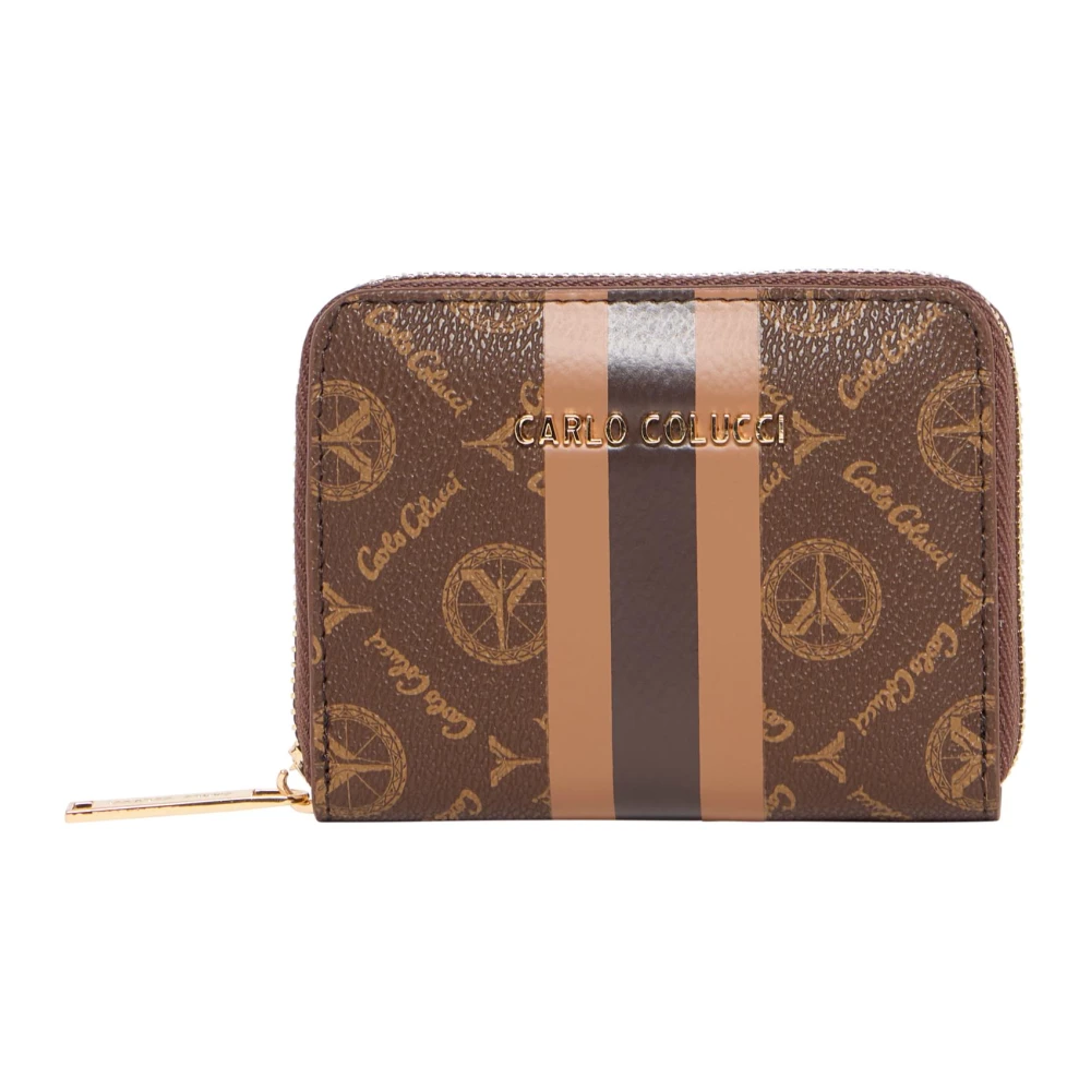 Carlo Colucci Women's Brown Wallets & Cardholders, One Size, Small Wallet