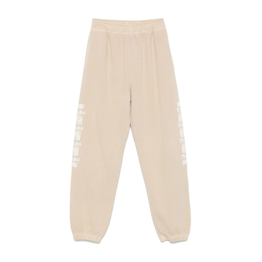 Pinko Beige Broek voor Vrouwen Beige Dames