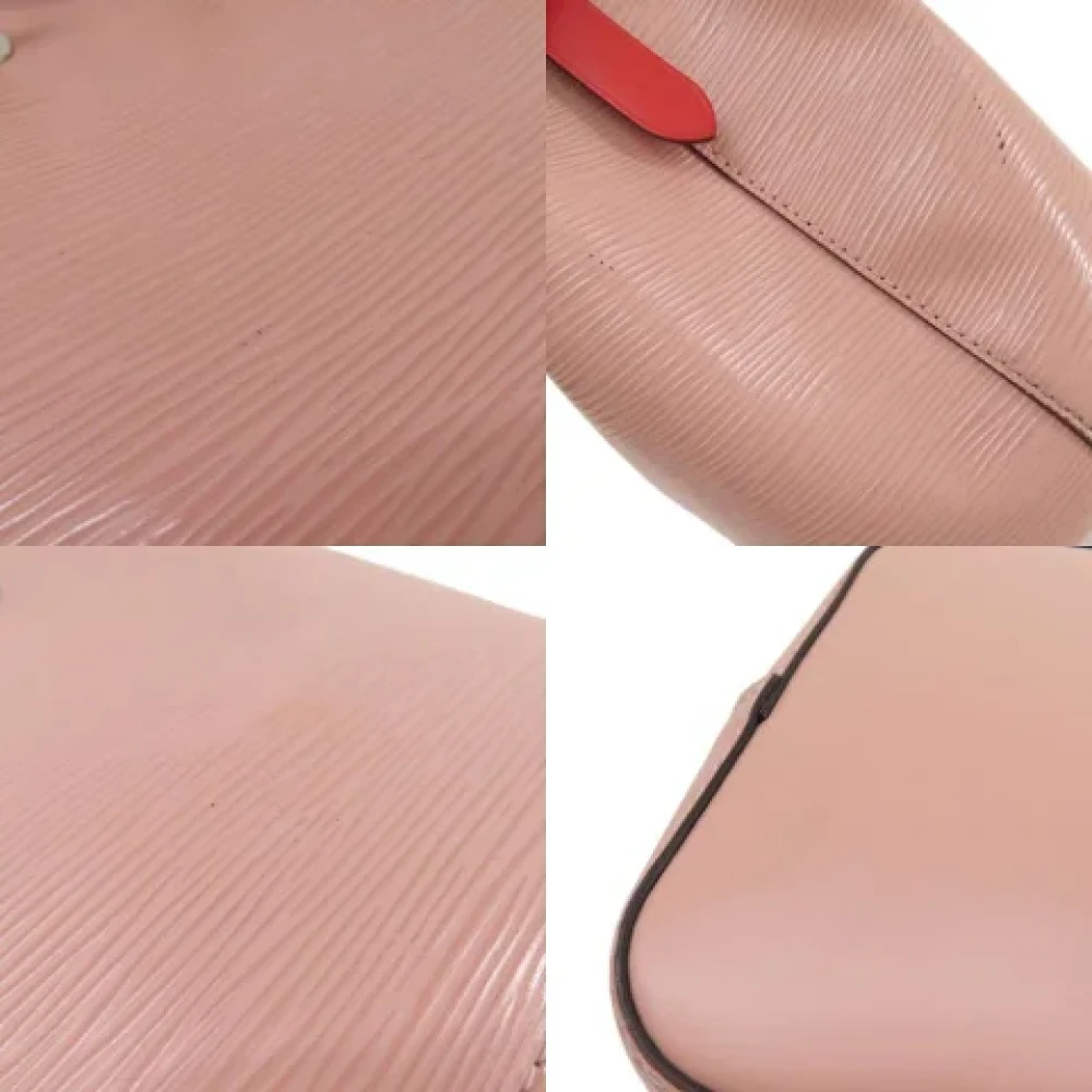 Louis Vuitton Vintage Pre-owned Leather handbags Pink Dames