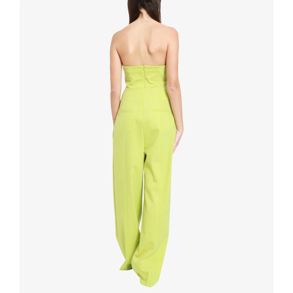 Philosophy di Lorenzo Serafini Mouwloze jumpsuit met zakken Yellow Dames