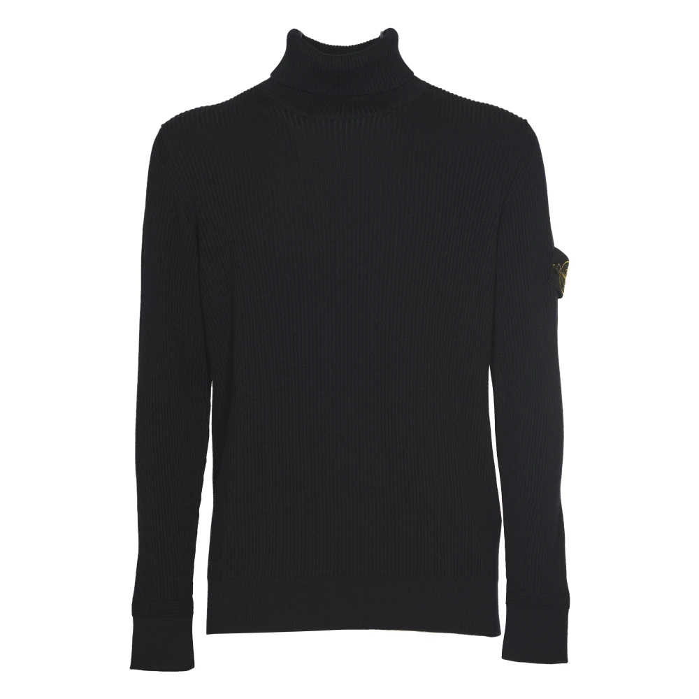 Stone Island Blauwe Sweaters voor Mannen Blue Heren