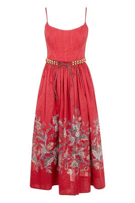 robe-midi-corset-elegante