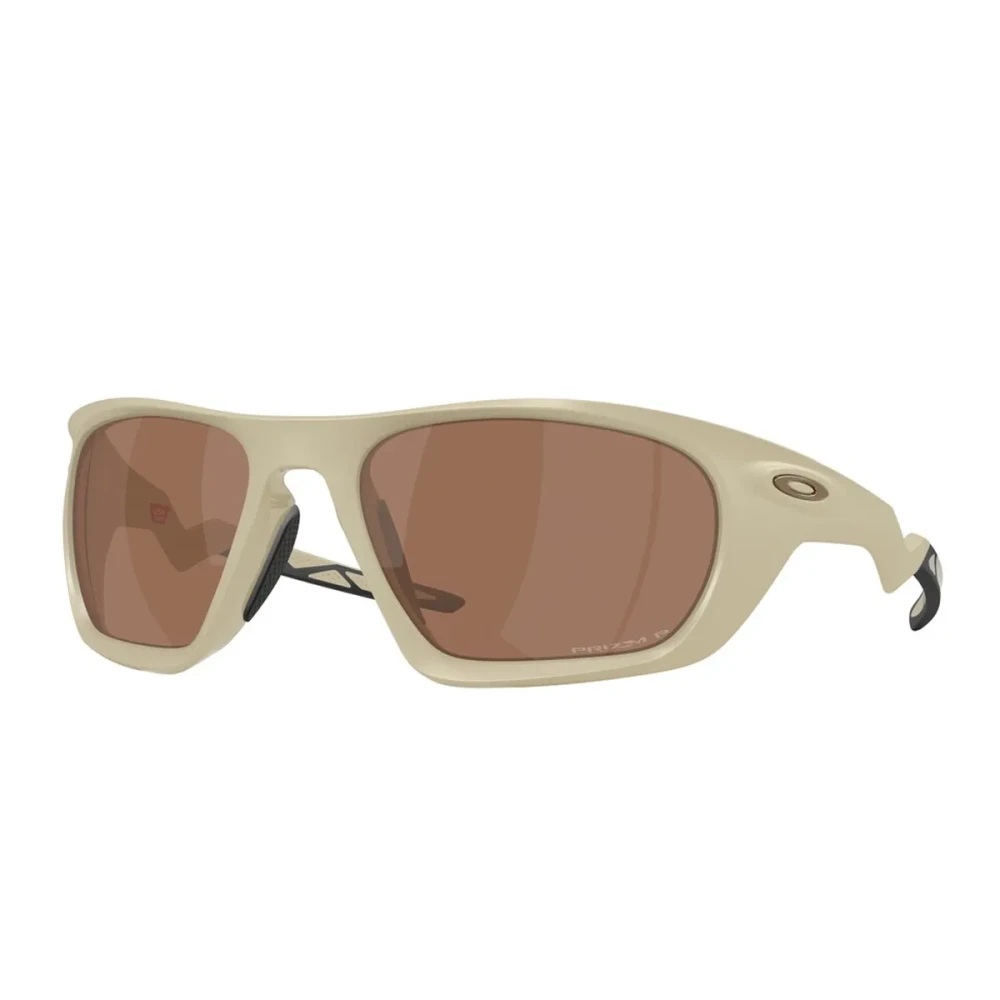 Oakley Beige Sunglasses, Unisex, 60 Mm, Polarized Sunglasses Sand Prizm Tungsten