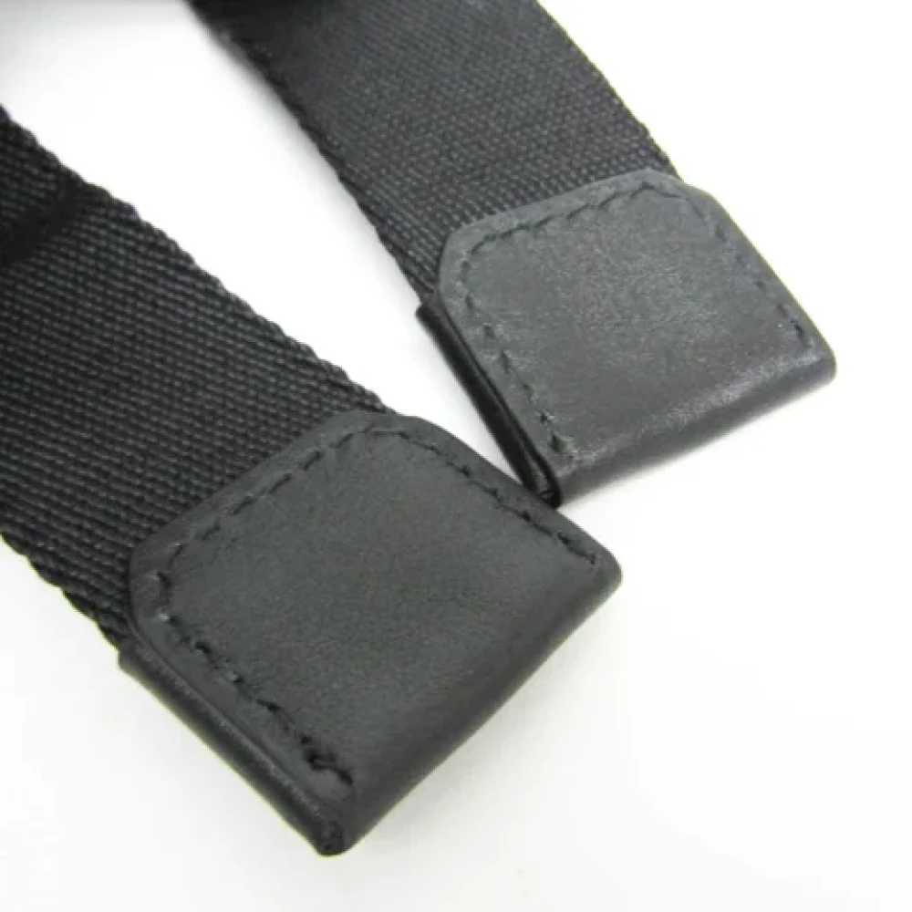 Burberry Vintage Pre-owned Nylon crossbody-bags Black Dames
