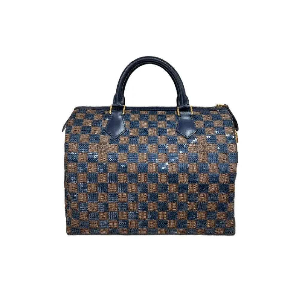Louis Vuitton Vintage Pre-owned Fabric handbags Brown Dames