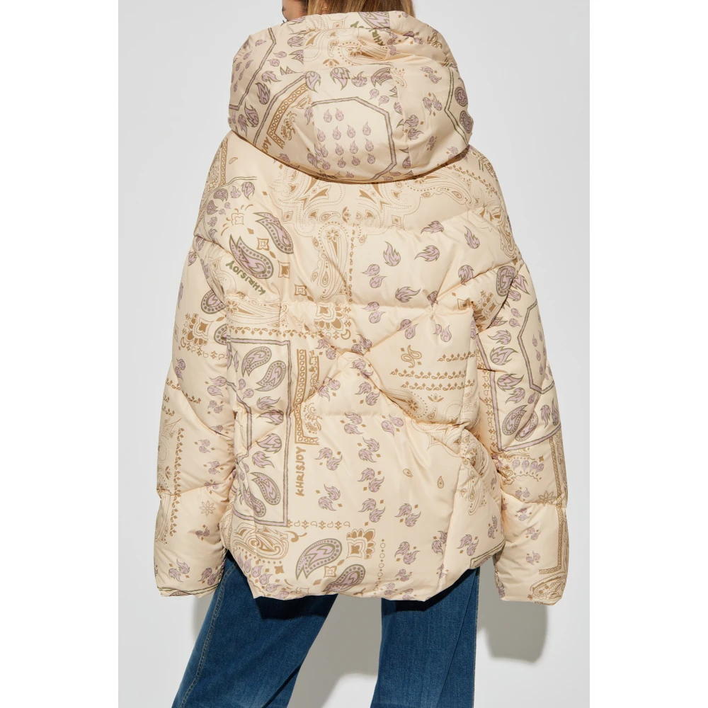 Khrisjoy Donsjack met paisley-print Beige Dames