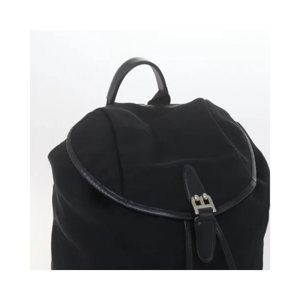 Bally Pre-owned Canvas backpacks Black Dames
