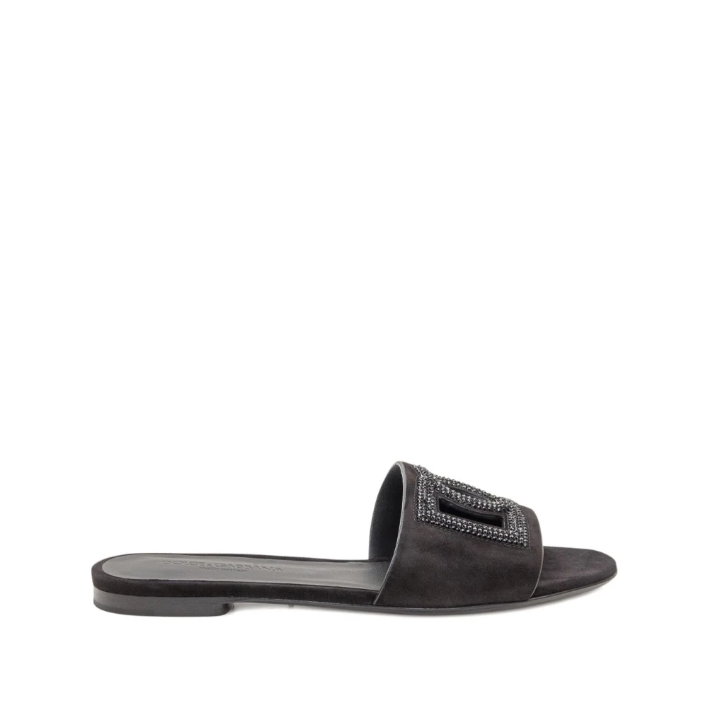 Dolce & Gabbana Donna Nero - Sandali - Shoes - 37 Eu