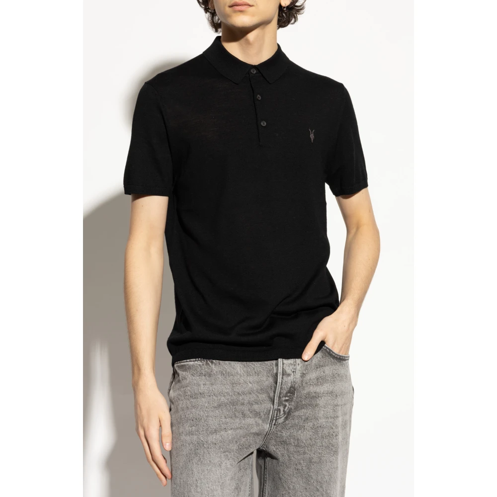 AllSaints Polo Mode Black Heren