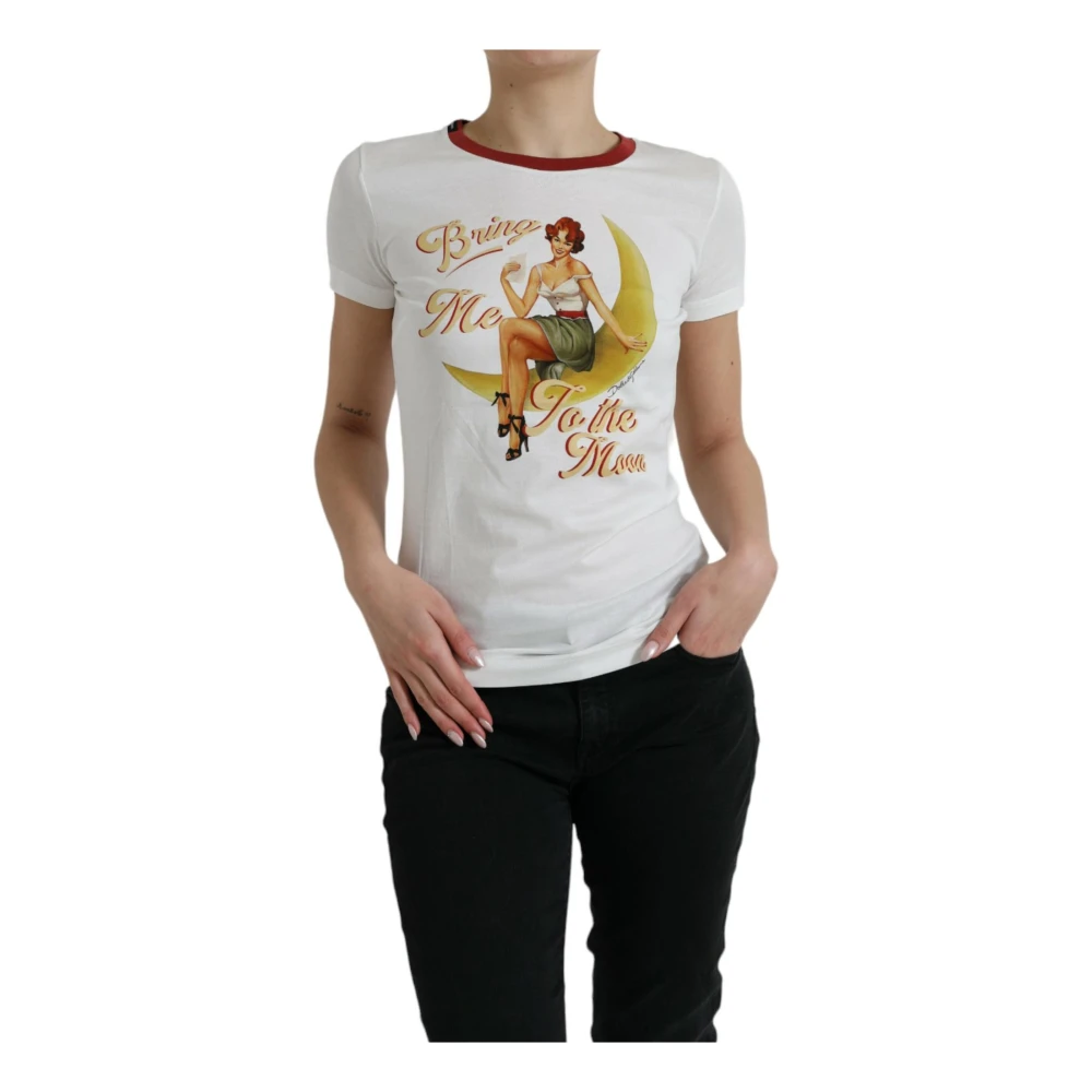 Dolce & Gabbana T-Shirts White Dames