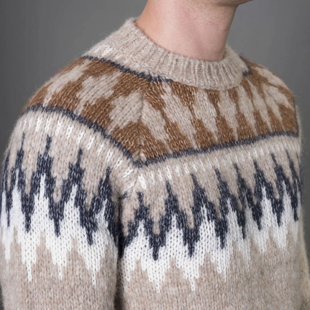 Moorer Kemp-Pay Beige Heren