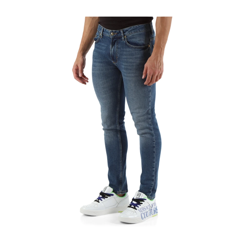 Versace Jeans Couture Smalle pasvorm vijf-pocket jeans Blue Heren