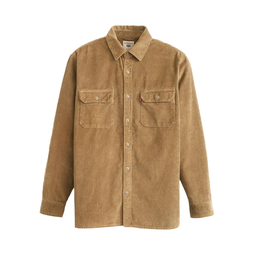 Levi's Overhemd Brown Heren