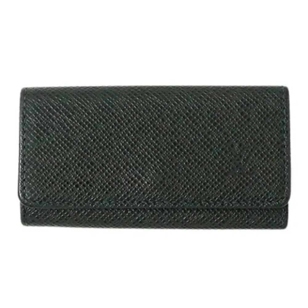 Louis Vuitton Vintage Pre-owned Leather key-holders Black Heren