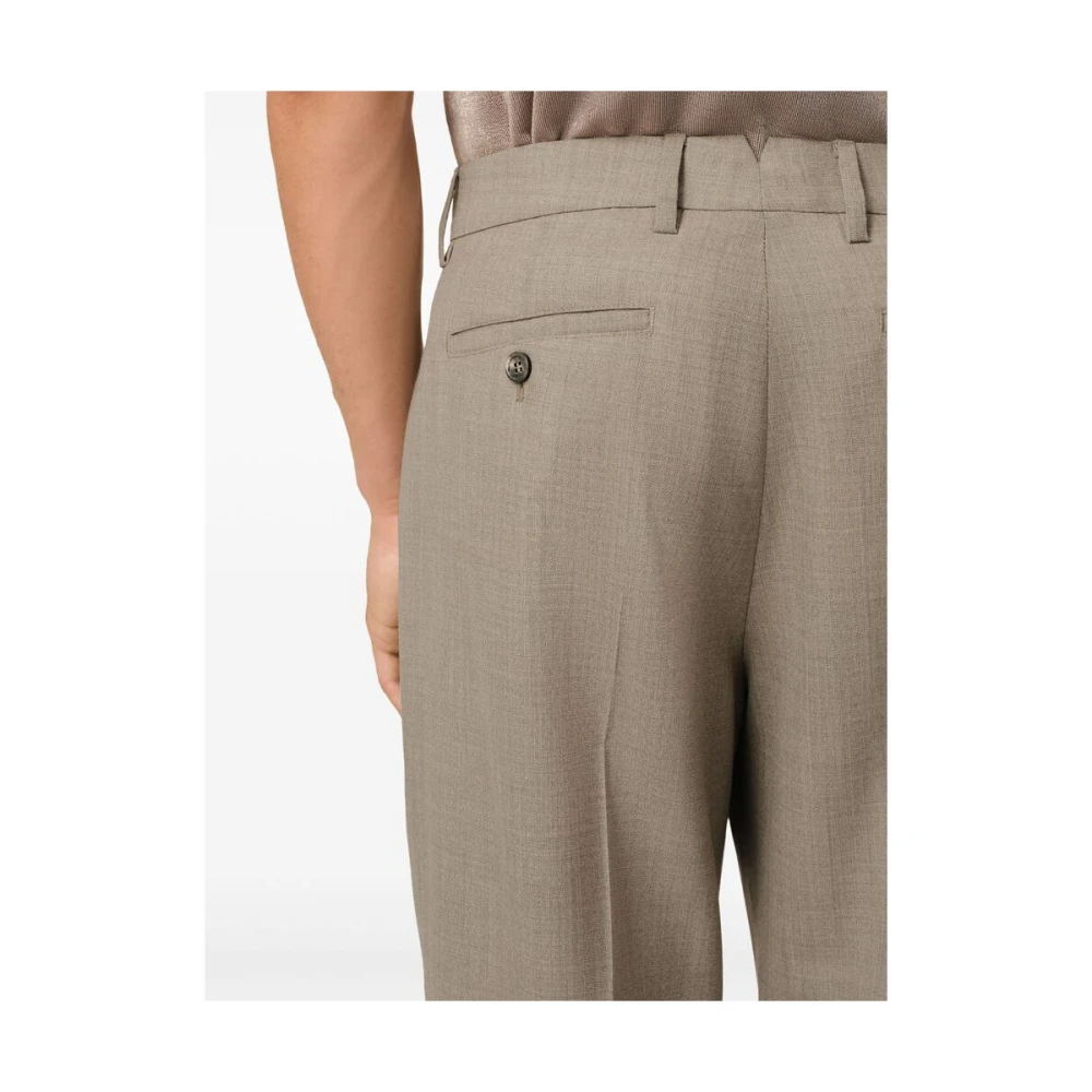 Ami Paris Lichtbruine Ritsbroek Brown Heren