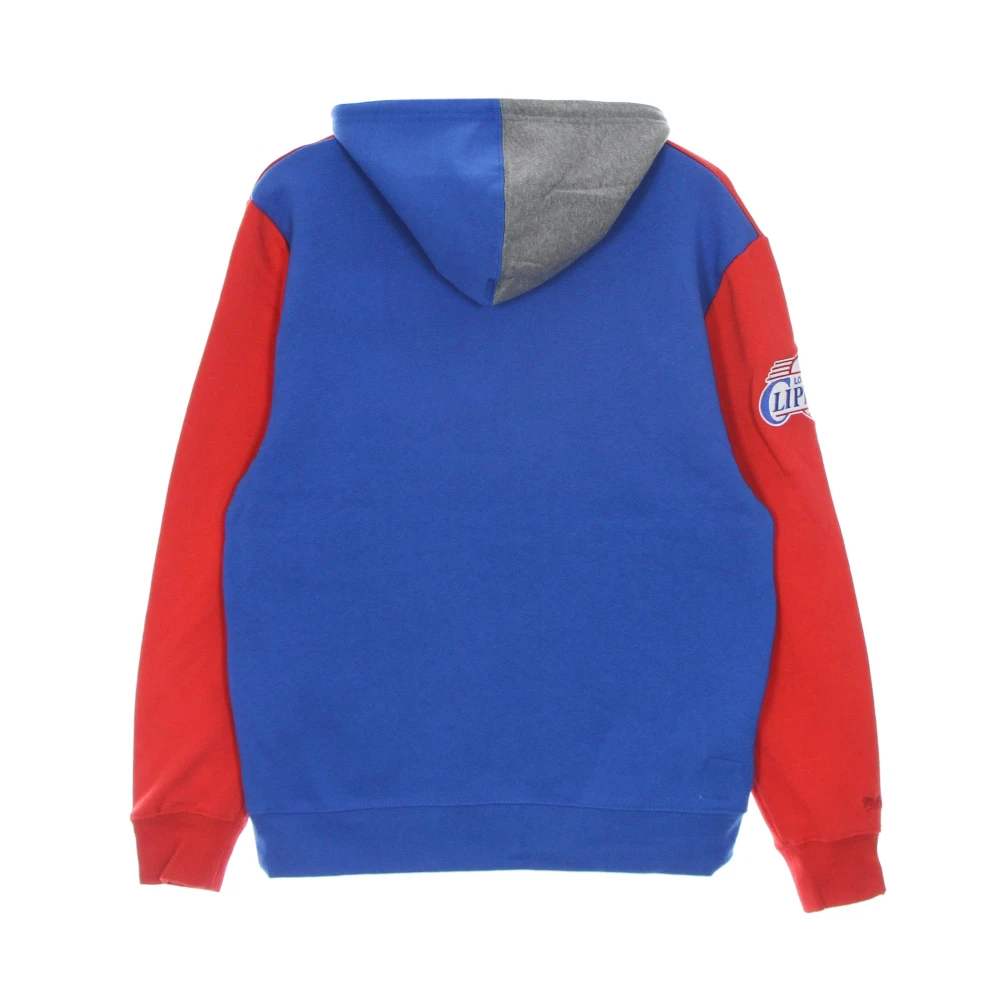 Mitchell & Ness NBA Color Blocked Fleece Hoodie Multicolor Heren