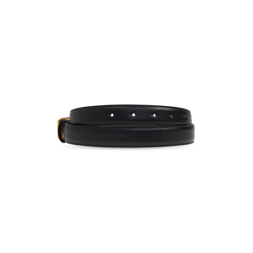 Balenciaga Leren riem Black Dames