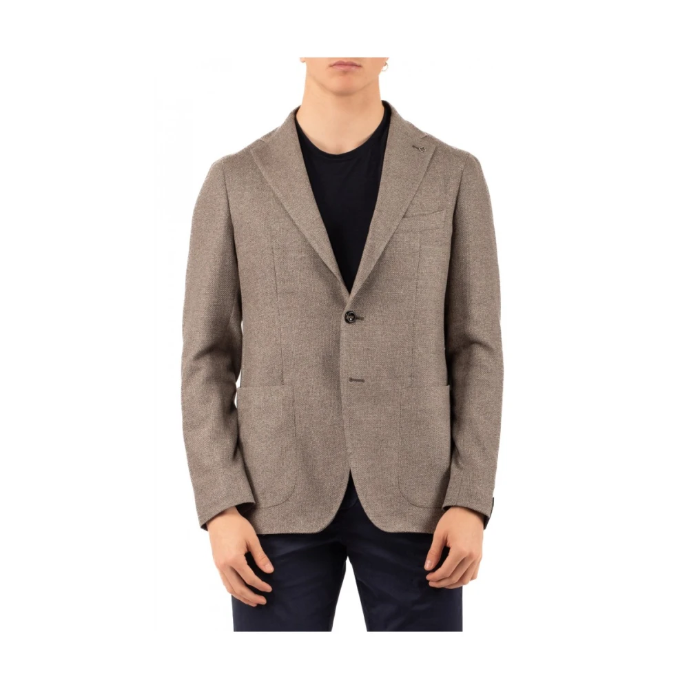Tagliatore Jas Brown Heren