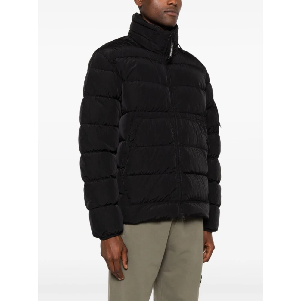 C.P. Company Zwarte Herenjassen Black Heren