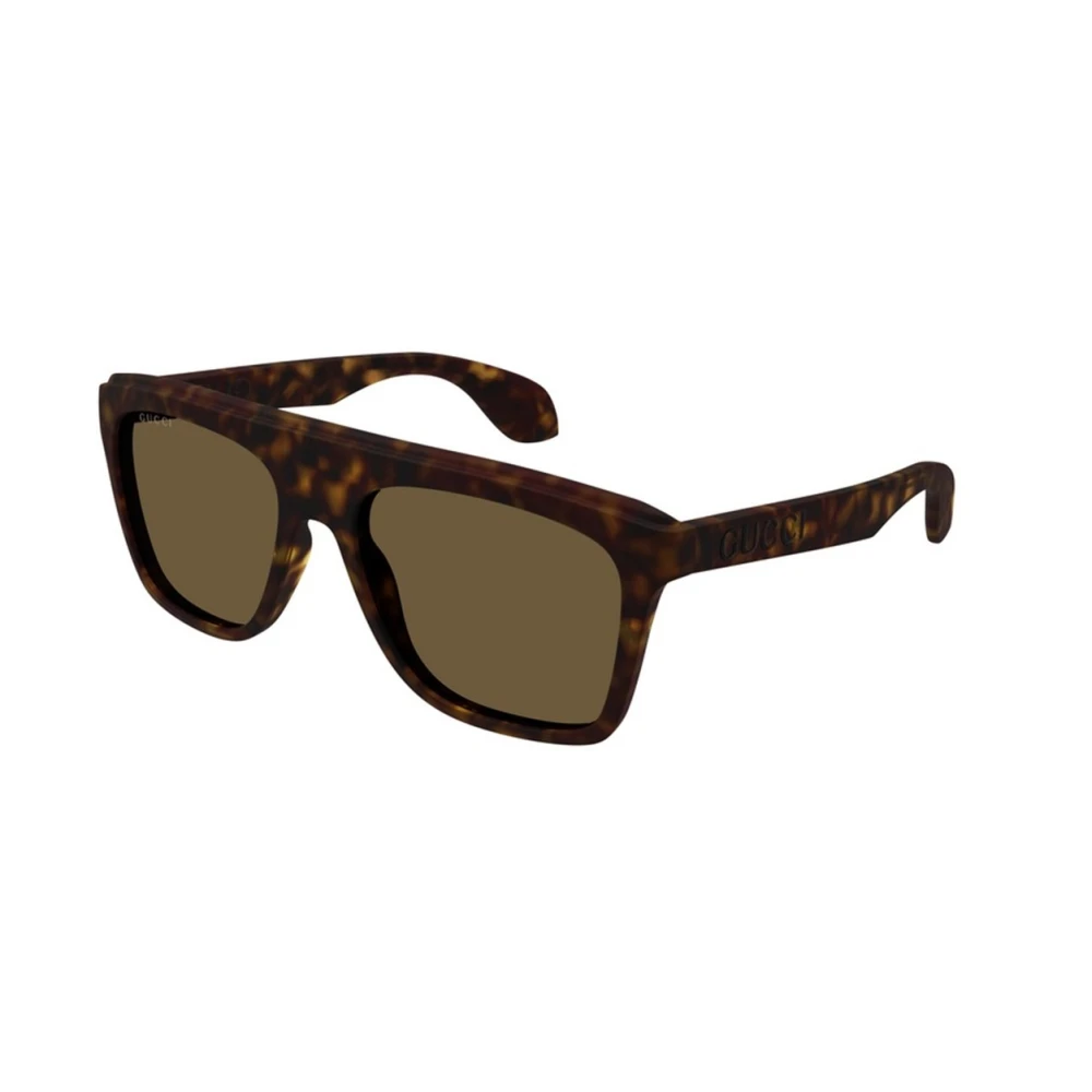 Gucci Brown Sunglasses, Unisex, 57 Mm, Authentic Stylish Glasses With Premium Quality