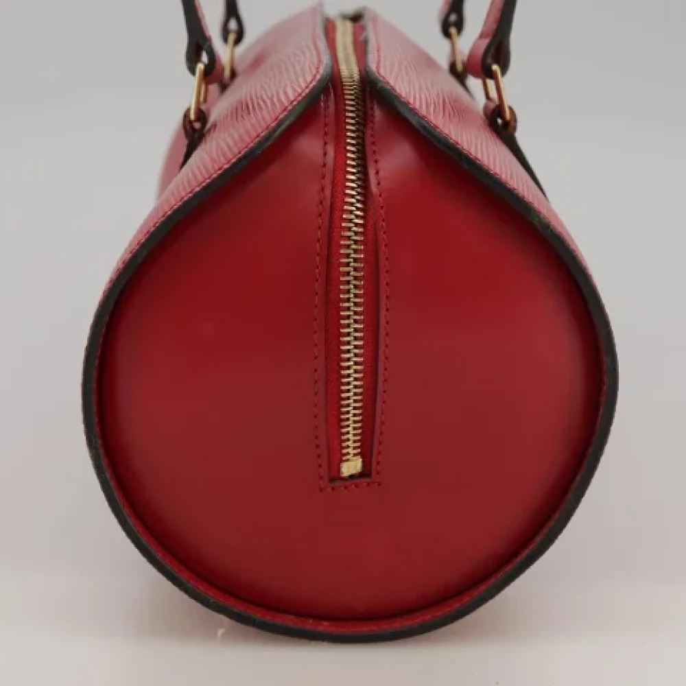 Louis Vuitton Vintage Pre-owned Leather handbags Red Dames