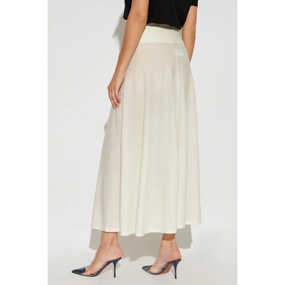 Alaïa Wollen rok Beige Dames