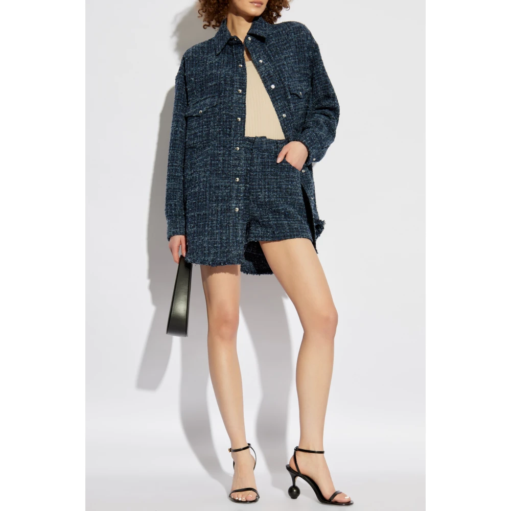 IRO Shirt Binna Blue Dames
