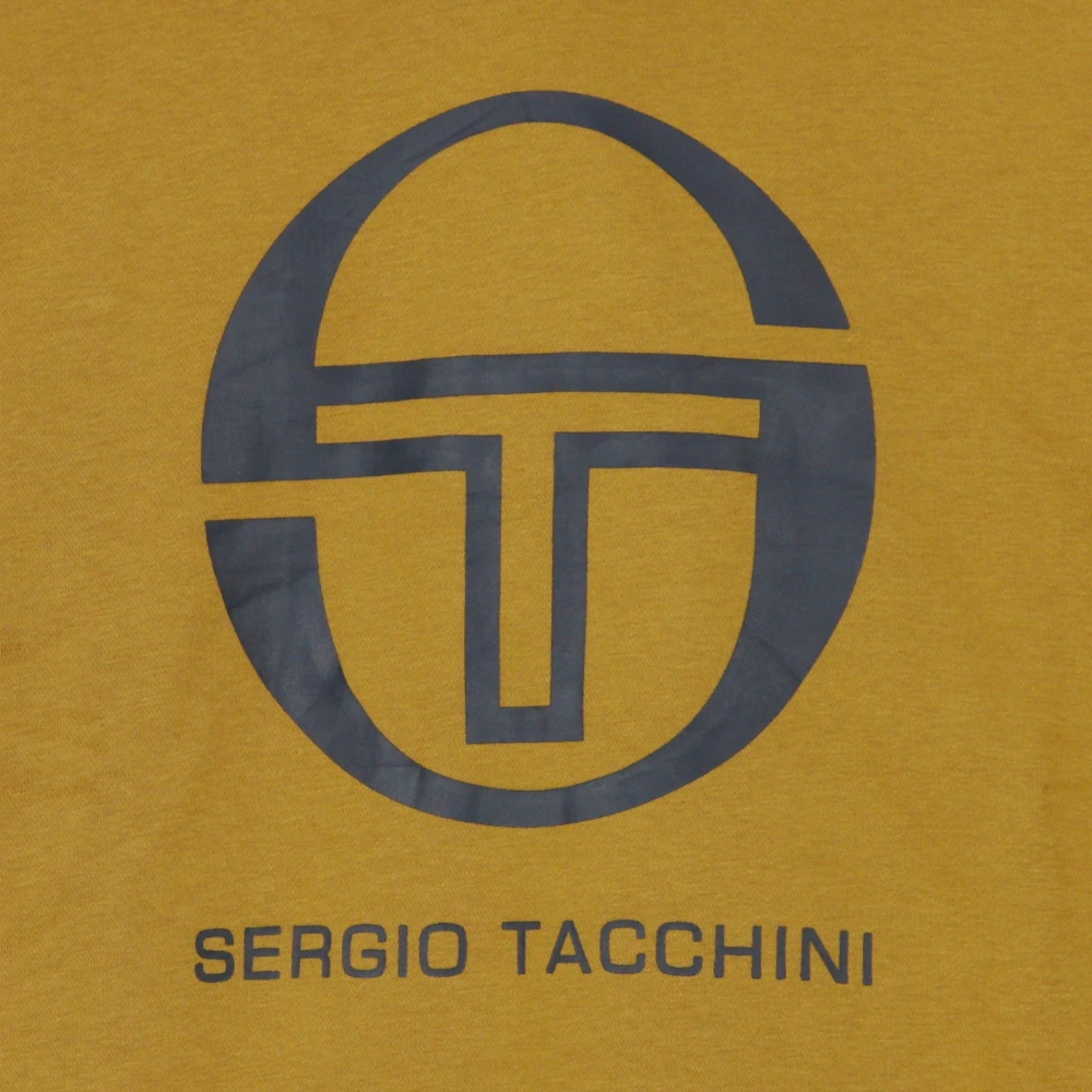 Sergio Tacchini Zion Bone Brown Hoodie Sweater Brown Heren