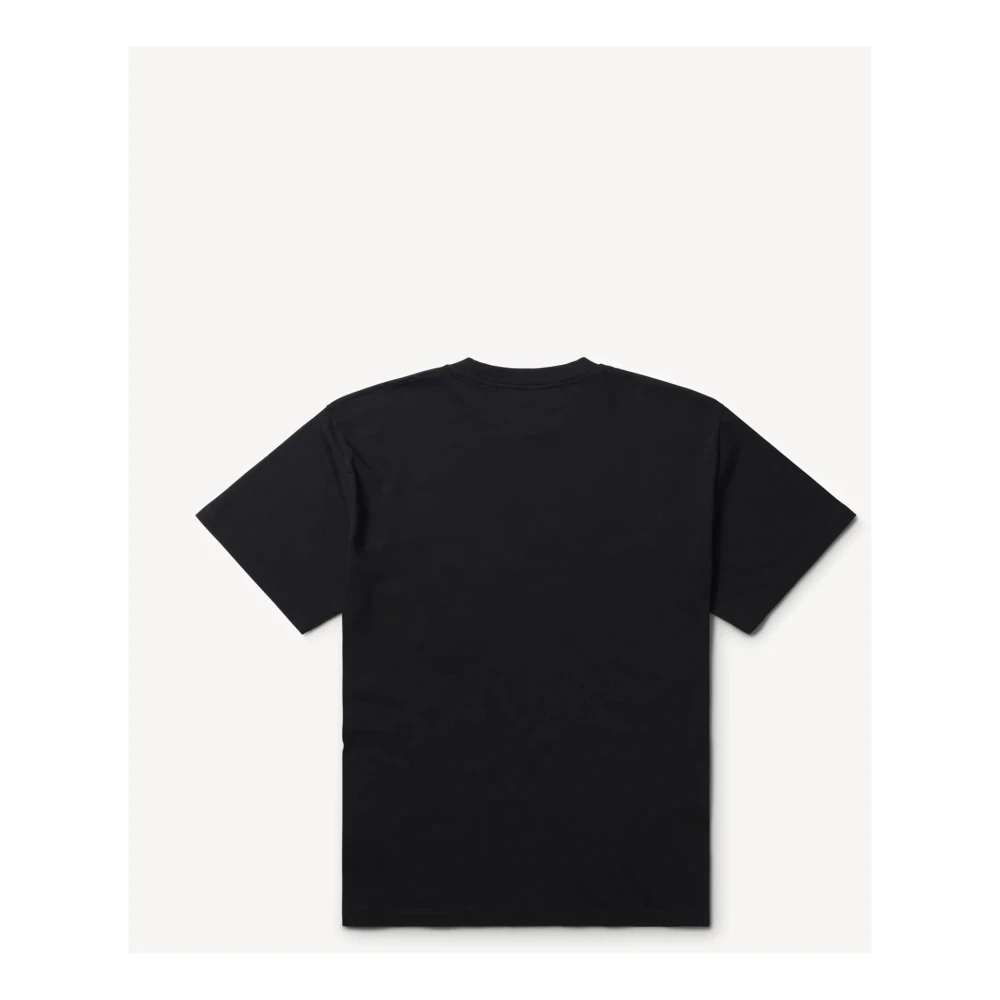 Aries Coole Zwarte T-shirt met Grafisch Ontwerp Black Heren