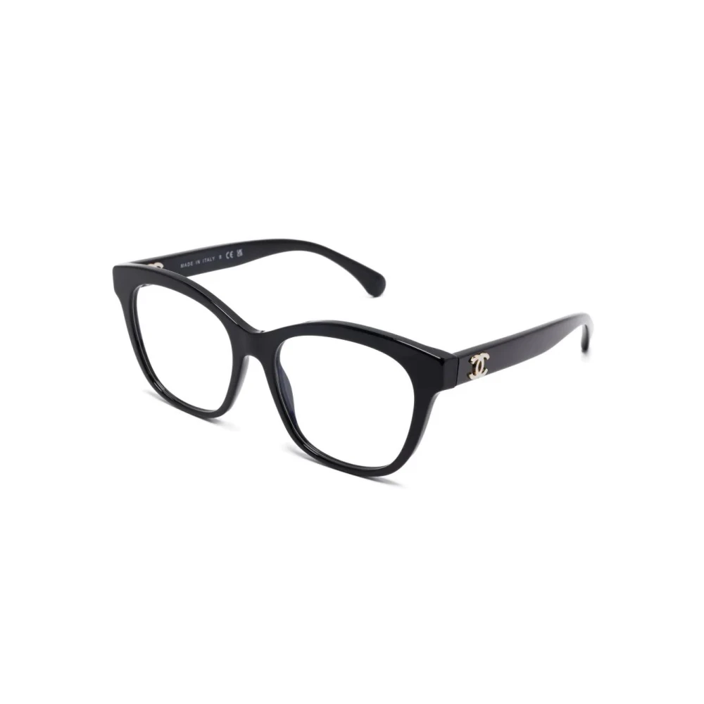 Chanel Women's Black Glasses, 52 Mm, Optical Frame