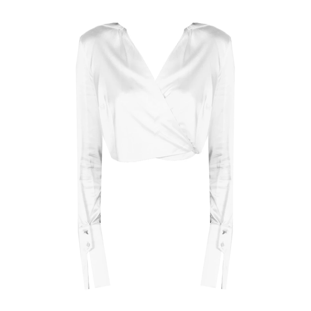 Patrizia Pepe Donna Bianco Camicette L, New,