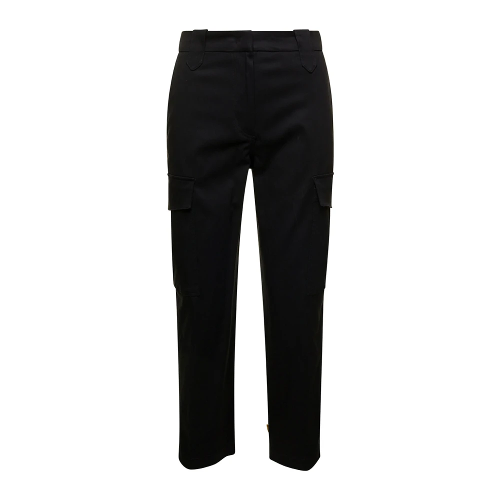 PT Torino Zwarte Cargo Broek Black Dames