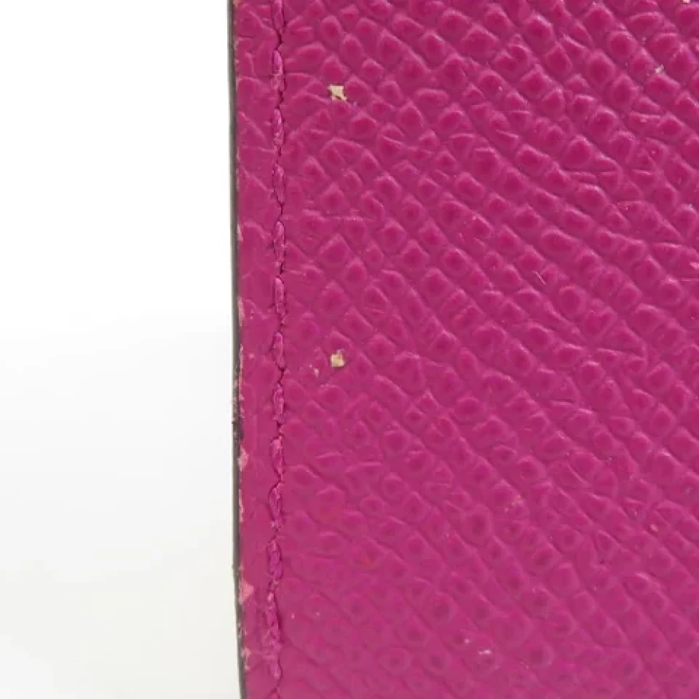 Hermès Vintage Pre-owned Leather home-office Purple Dames
