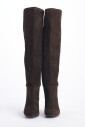 chaussures-plates-en-daim-marron