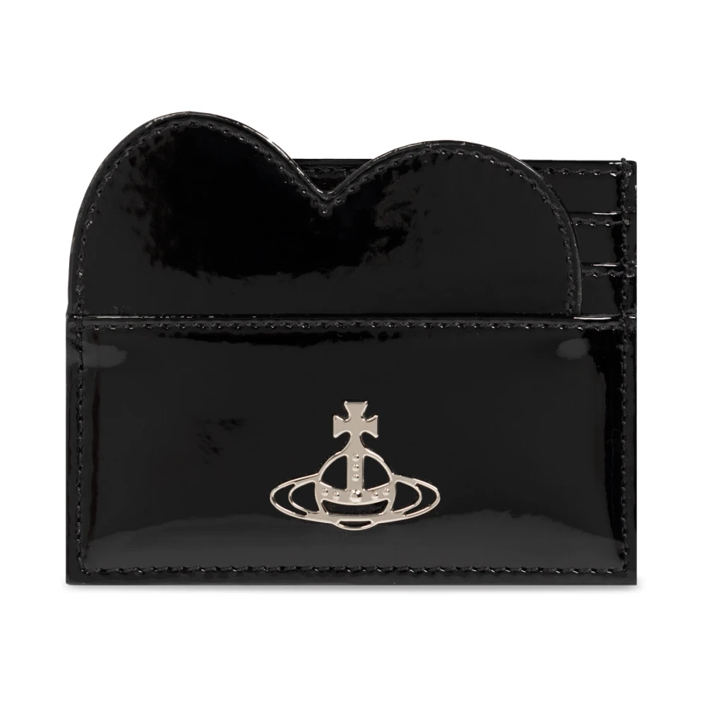 Vivienne Westwood Kaarthouder met logo Black Dames