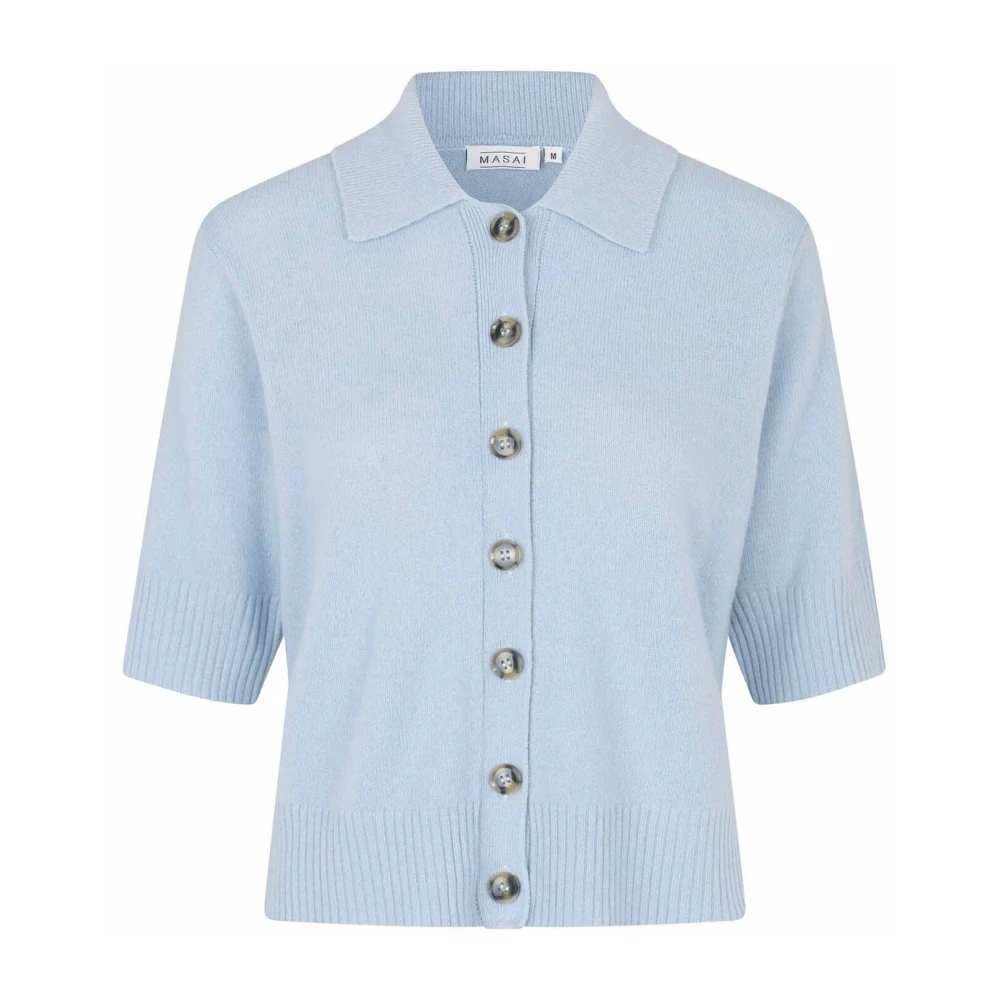 Masai Zachte Vest met Korte Mouwen Blauw Blue Dames