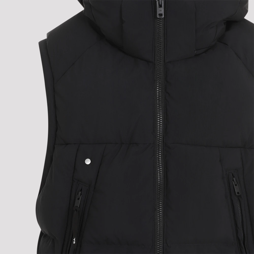 Y-3 Zwarte vest voor mannen Aw24 Black Heren