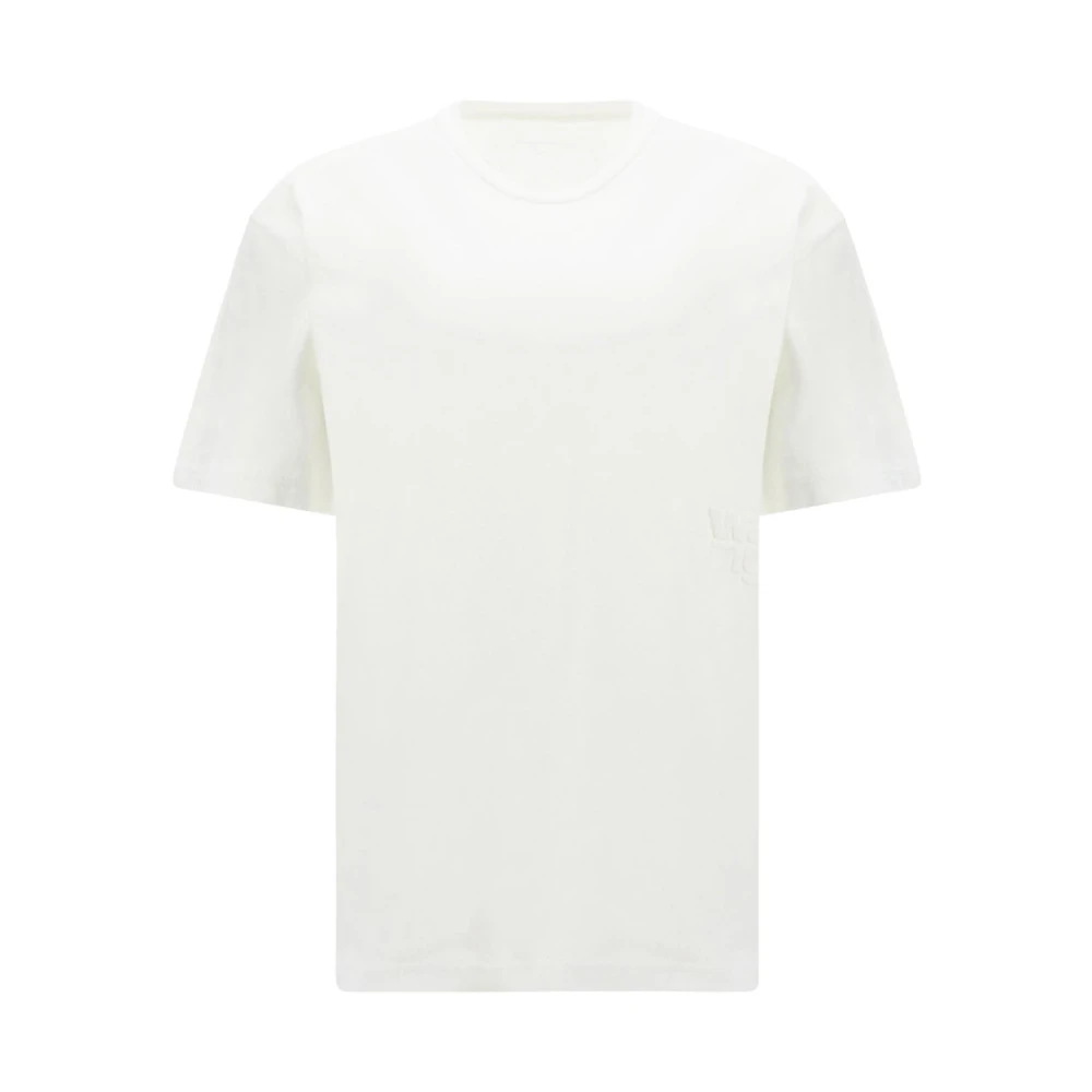 Alexander Wang Women's White T-Shirts, S, Black Cotton Short Sleeve T-Shirt