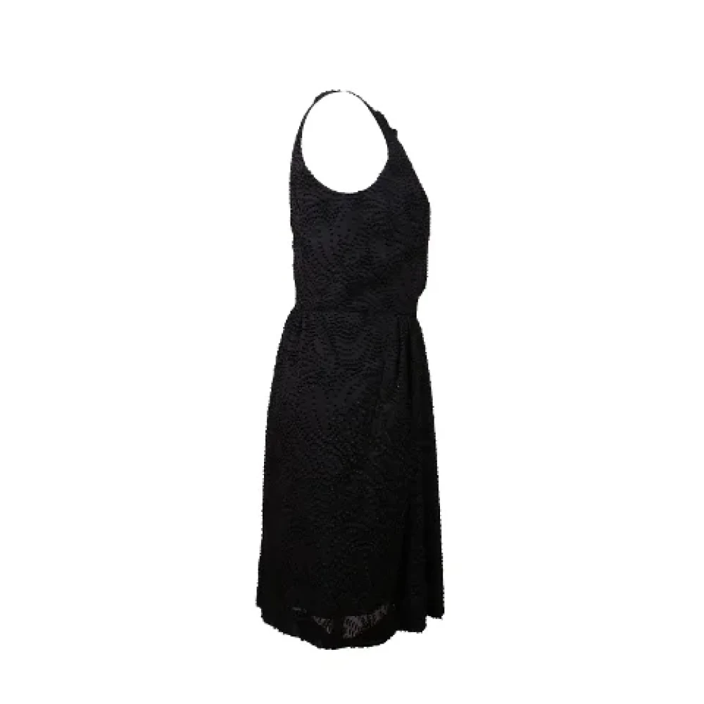 Balenciaga Vintage Pre-owned Polyester dresses Black Dames