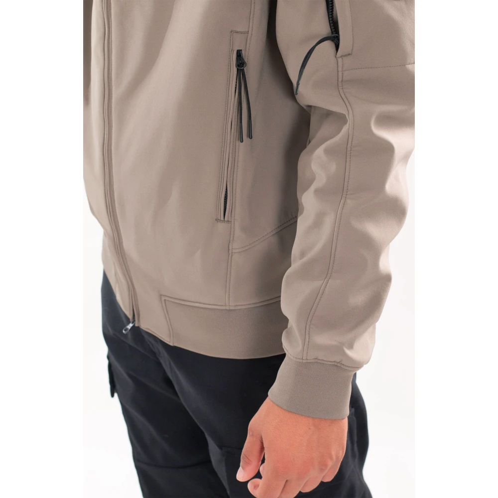 C.P. Company Hooded Shell-R Jas in 359 Beige Heren