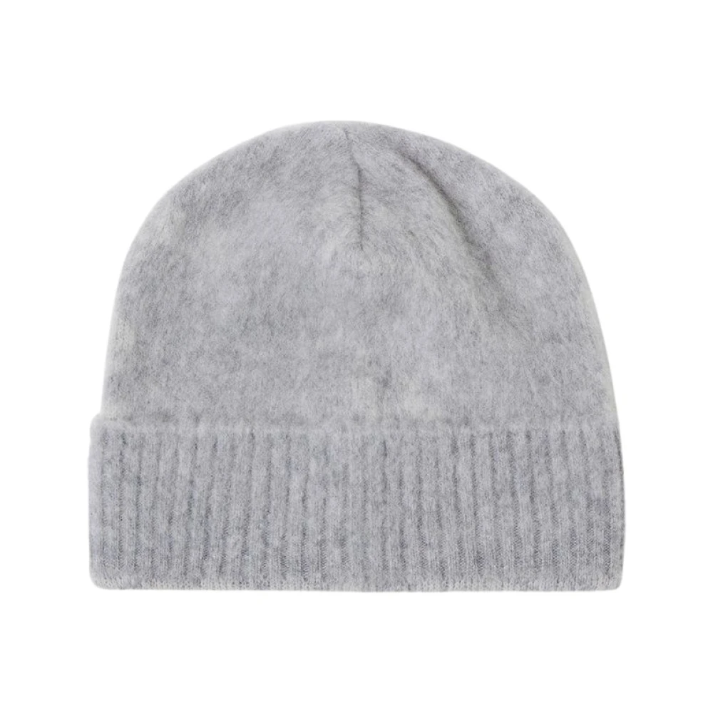 Iceberg Technische wollen gebreide muts Gray Dames