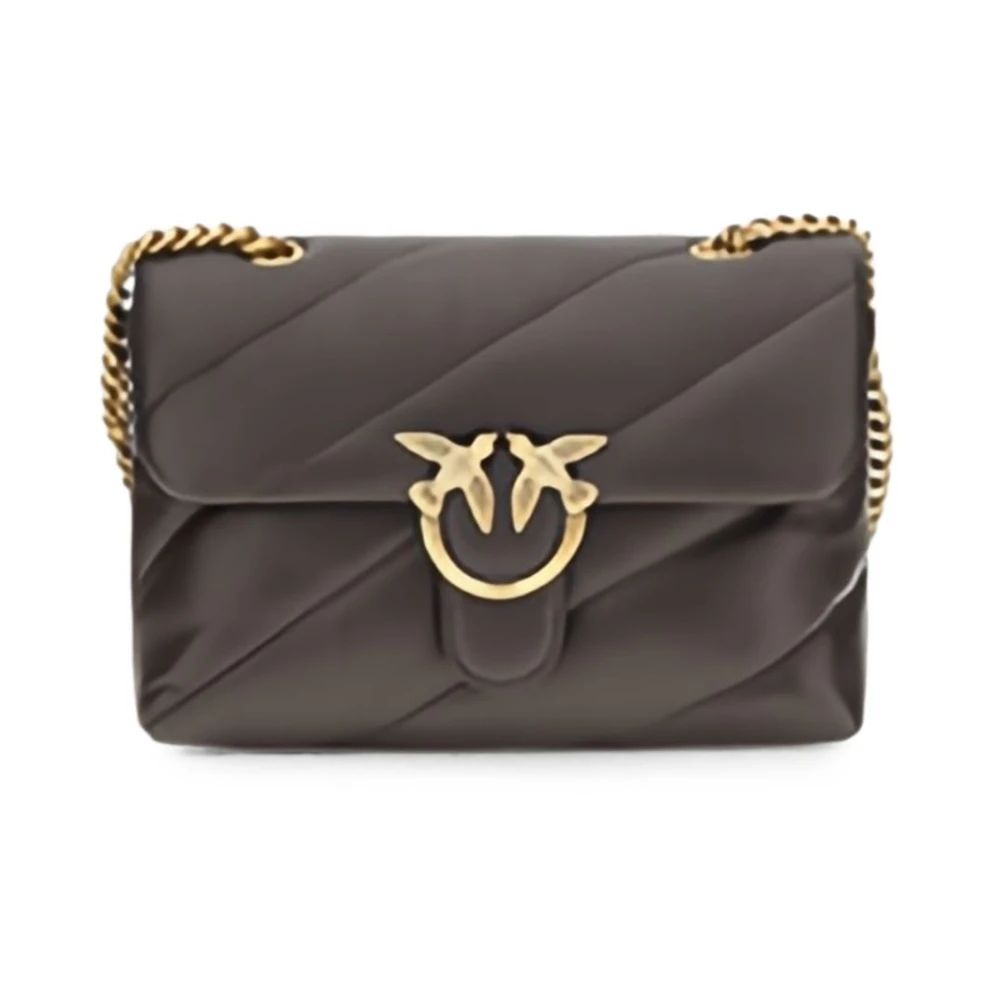 Pinko Love Classic Puff Shoulder Bag Bags Mujer Marrón 