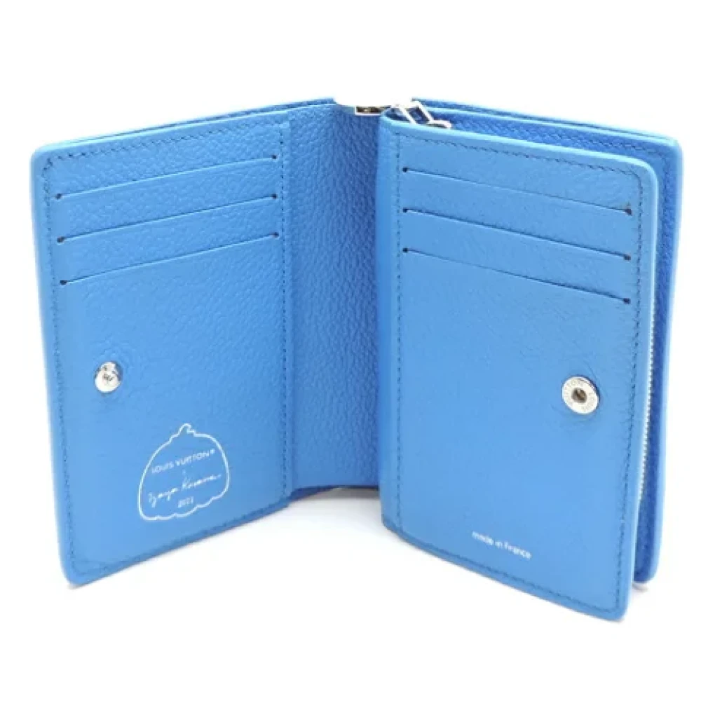Louis Vuitton Vintage Pre-owned Canvas wallets Blue Dames
