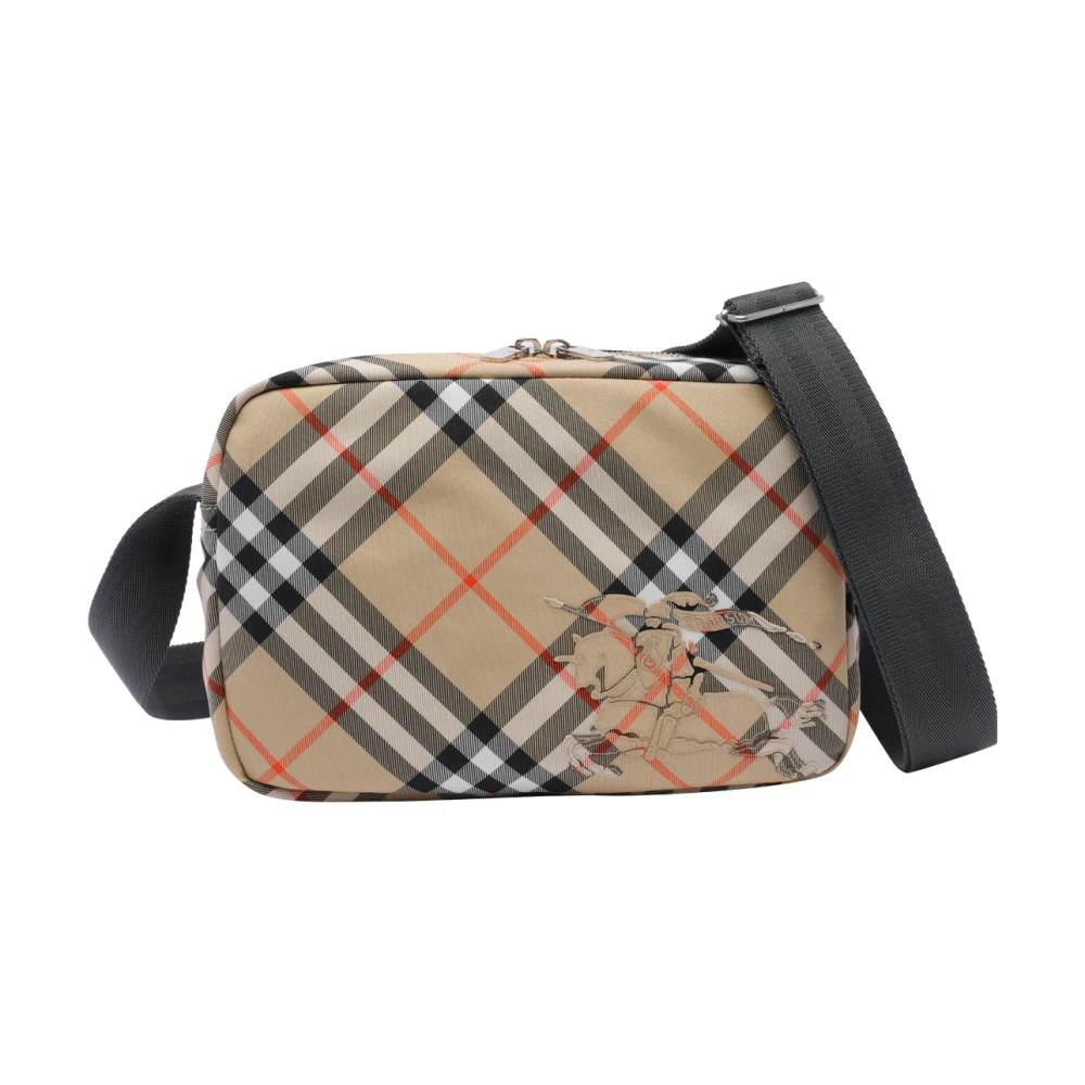 Burberry Beige Crossbody Tas Beige Heren