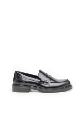 black-brushed-leather-loafer-shoe