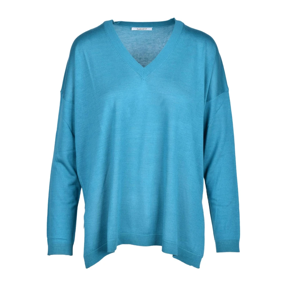 Knitwear > V-neck Knitwear - - Kangra - Modalova