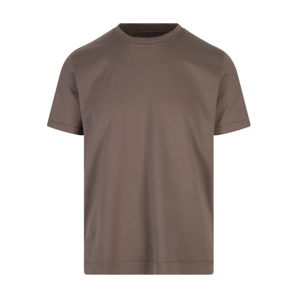 Fedeli - Tops > T-Shirts - Brown - Fedeli - Modalova
