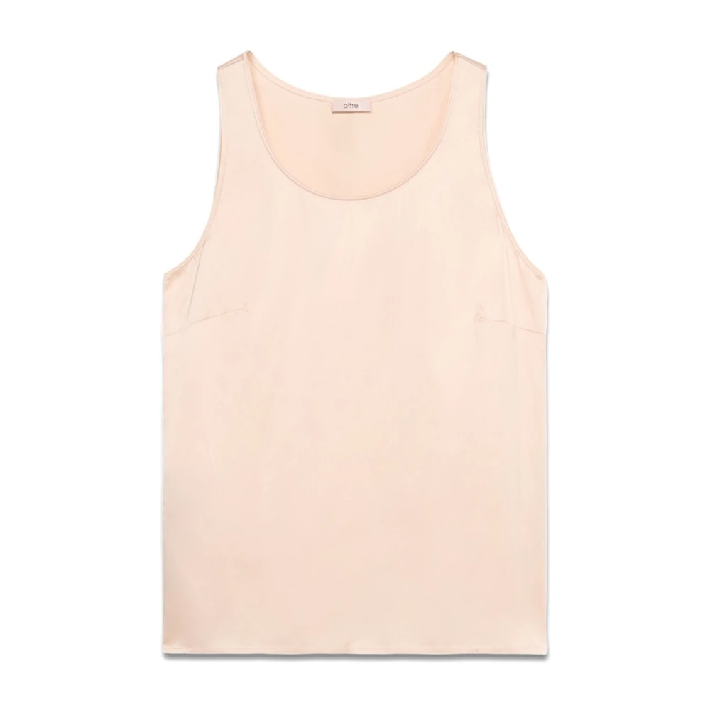 Tops > Sleeveless Tops - - Oltre - Modalova