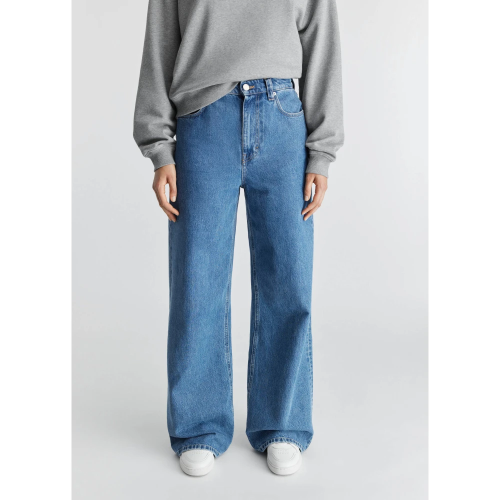 Axel Arigato Clara Wide-Leg Jeans Blue Dames
